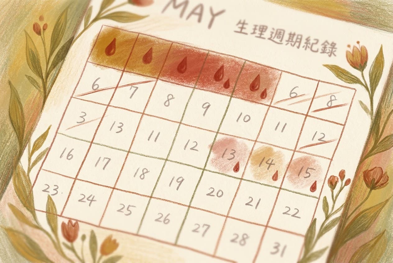 月經剛走又來?原來是排卵期出血。